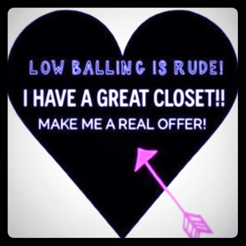 Reasonable offers only😉